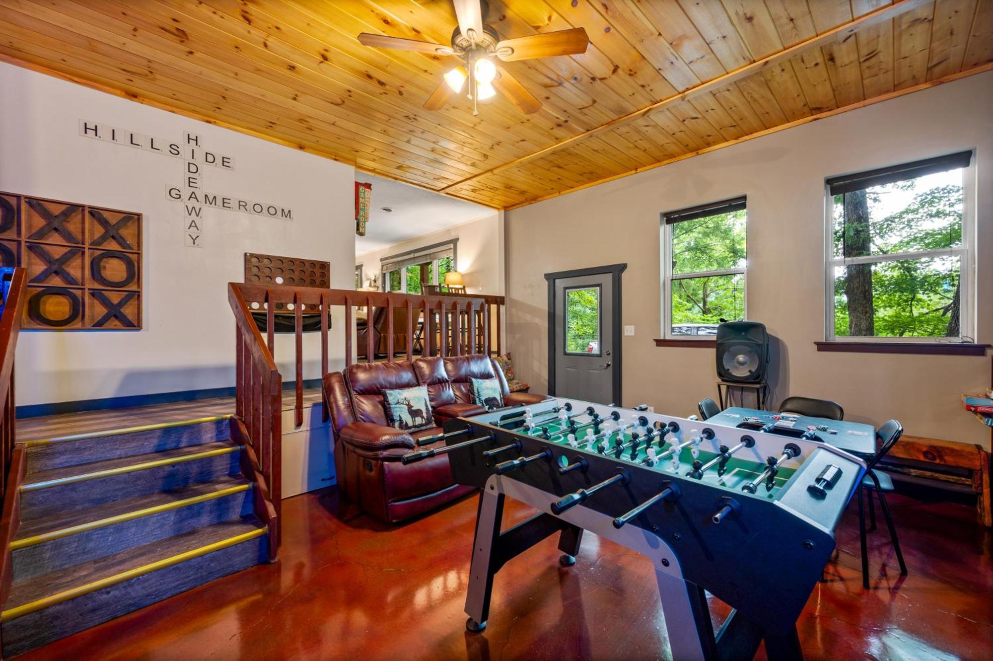 Beautiful Chalet With Fireplace And Large Game Room Gatlinburg Bagian luar foto